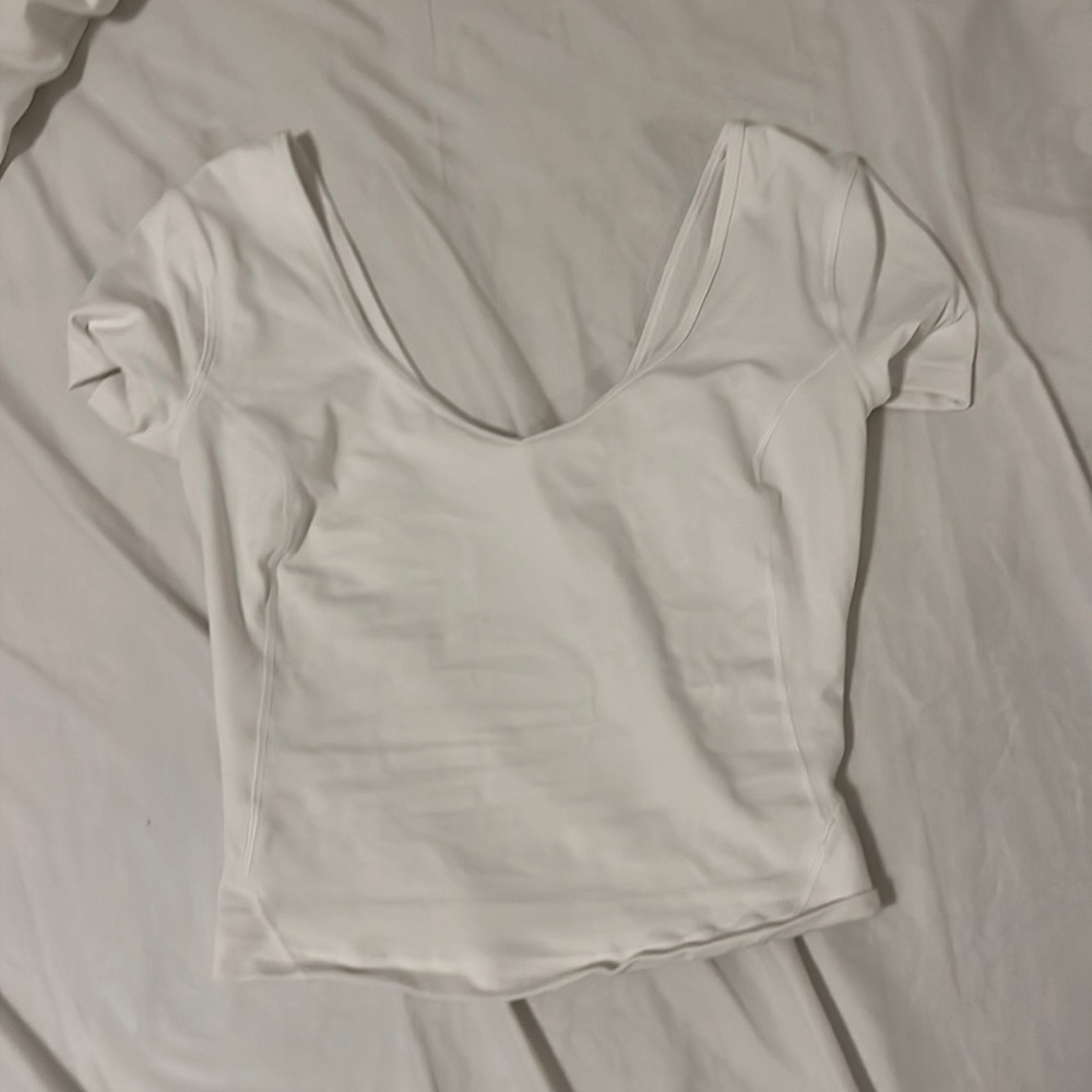 lululemon white top